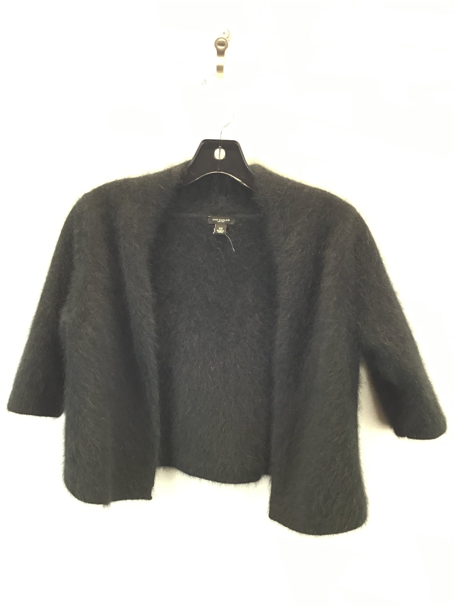 Cardigan By Ann Taylor In Black, Size: Xs