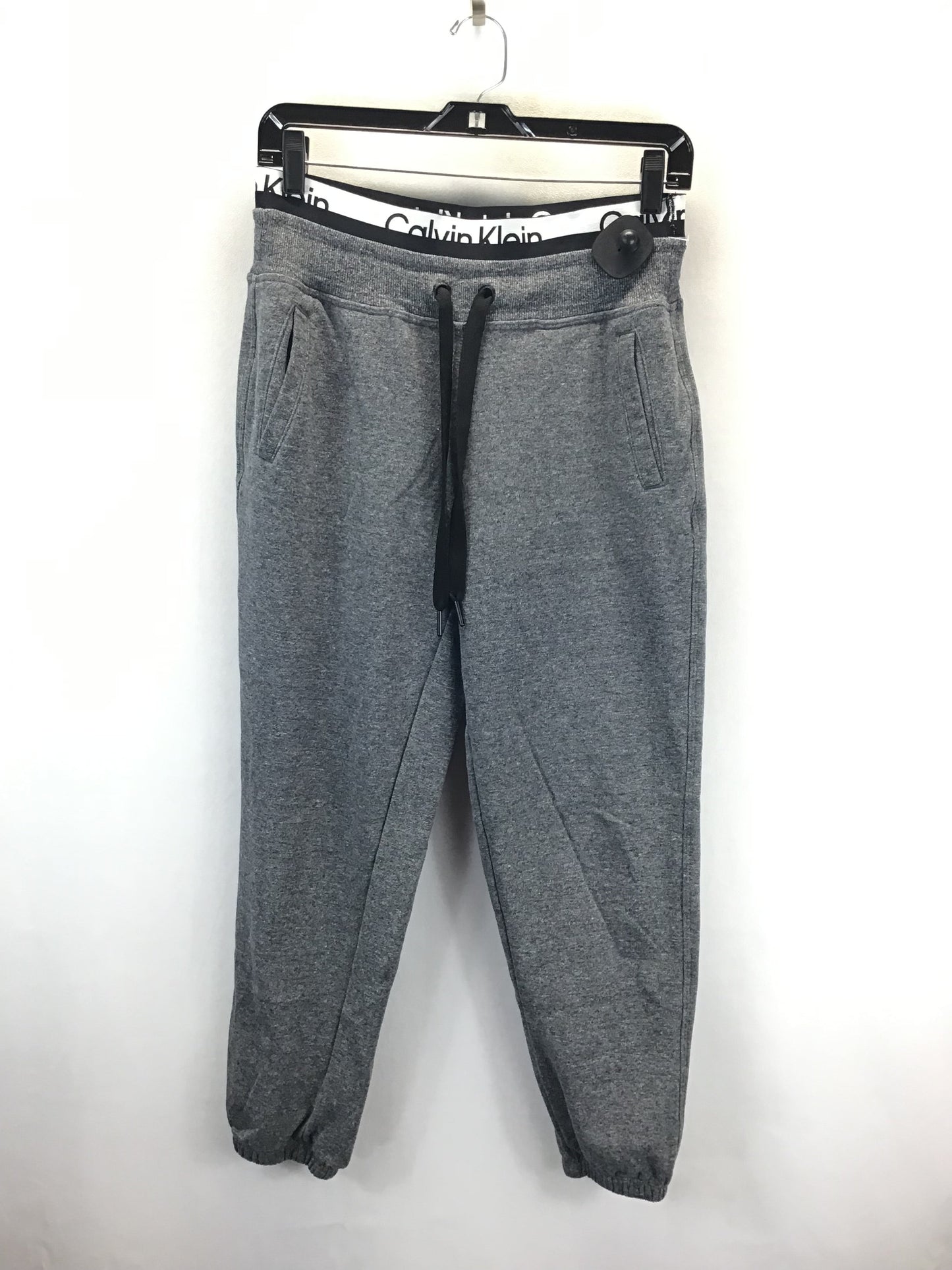 Athletic Pants 2pc By Calvin Klein In Grey, Size: S