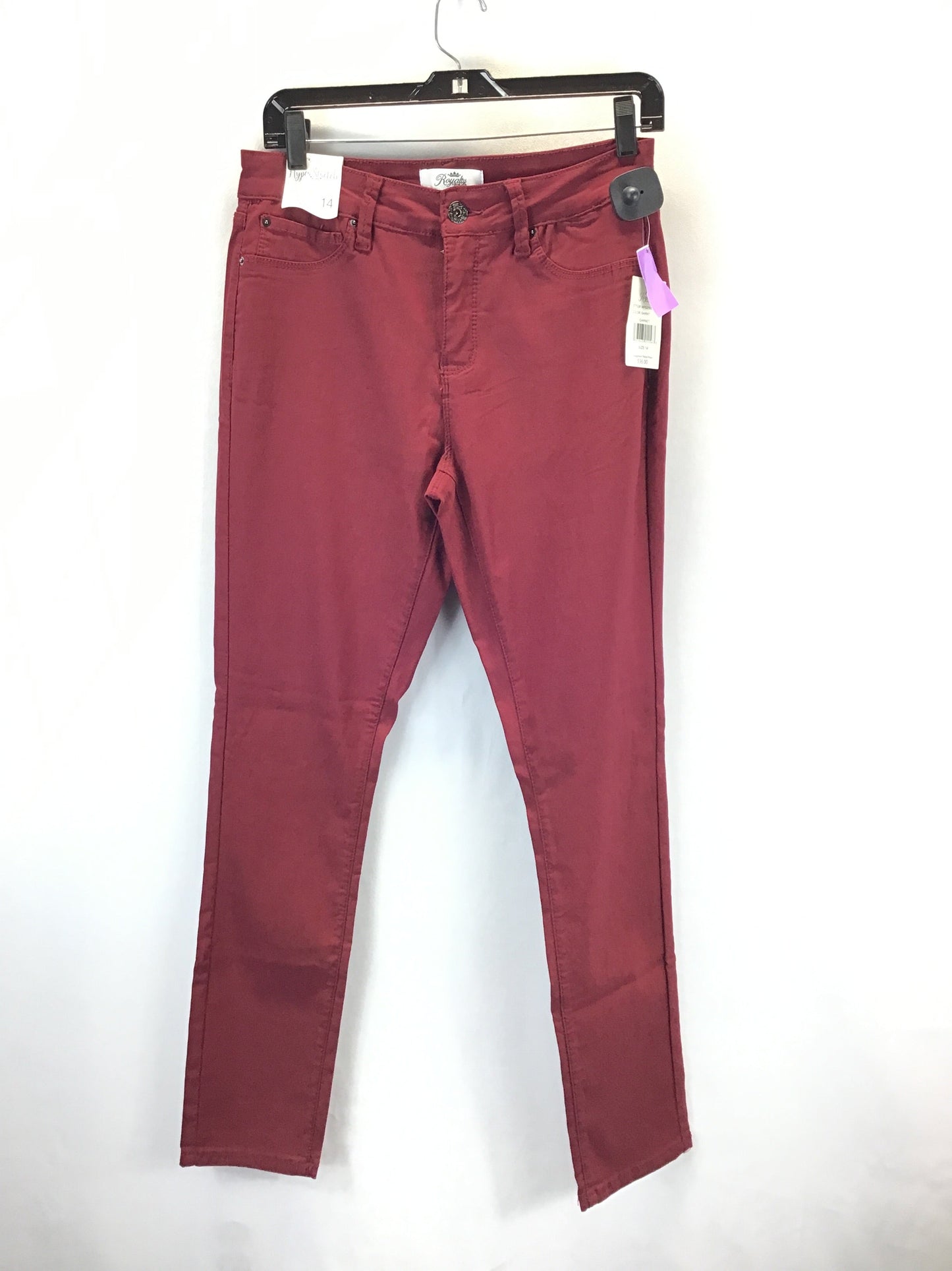 Pants Other By Clothes Mentor In Red, Size: 14