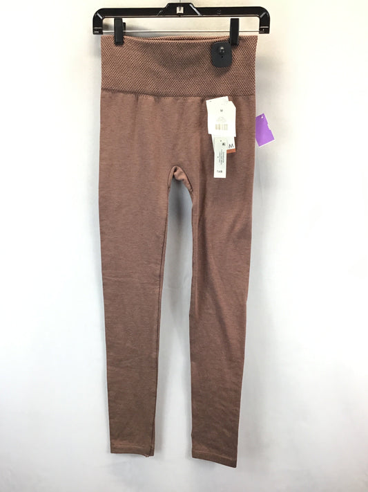 Pants Leggings By Wonderly In Brown, Size: M