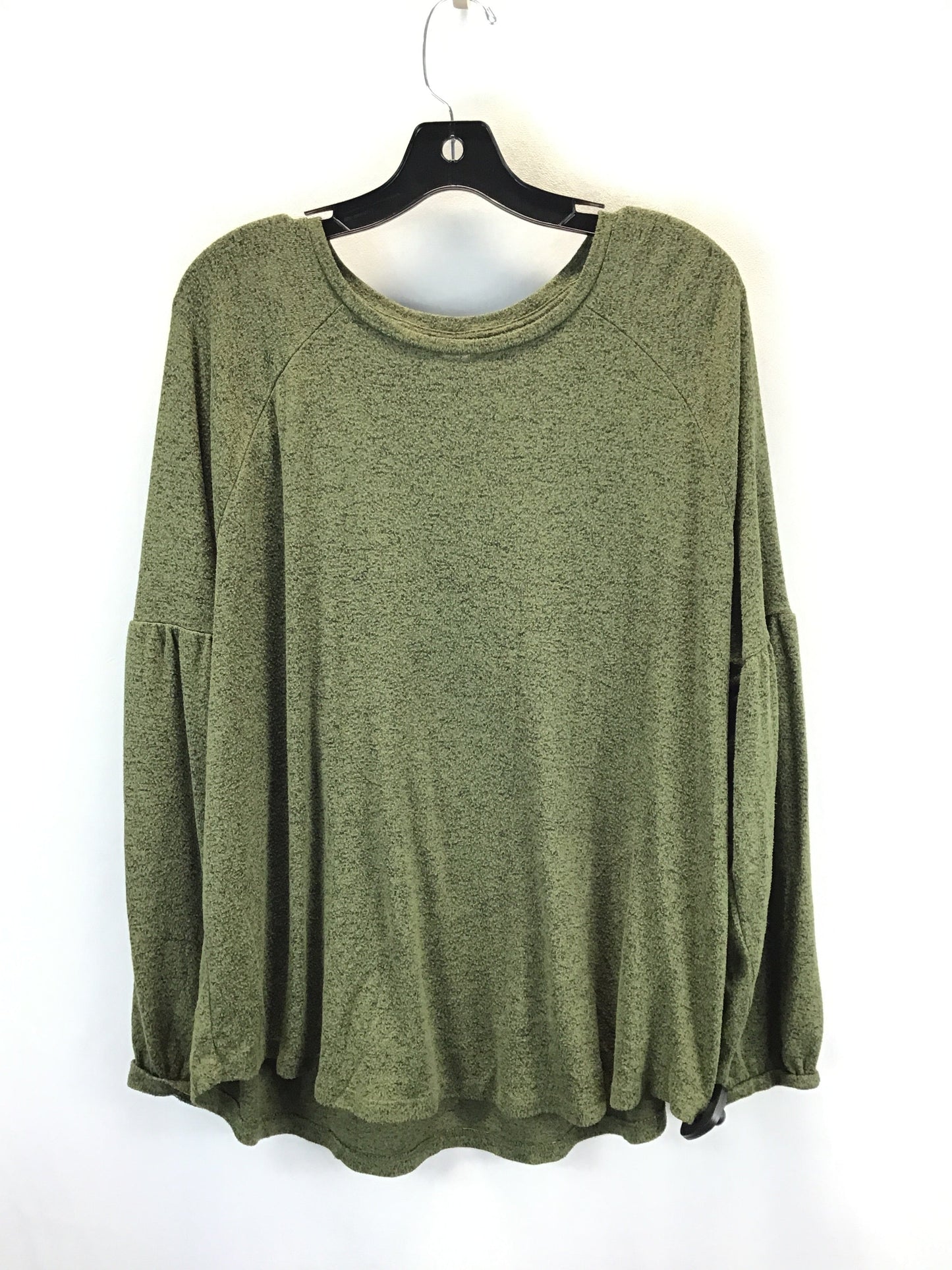 Top Long Sleeve Basic By Old Navy In Green, Size: Xl