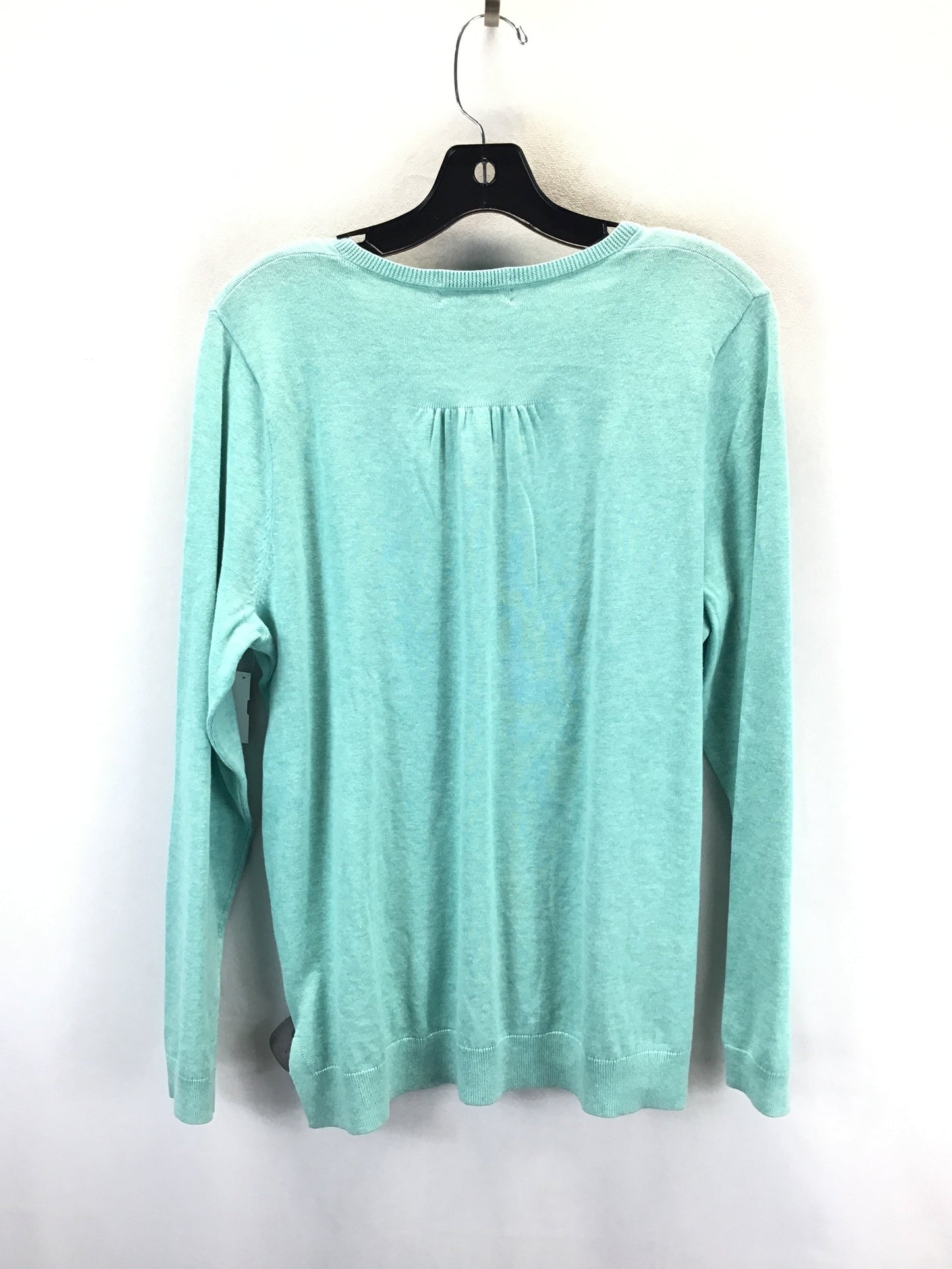 Sweater By Lands End In Green, Size: L