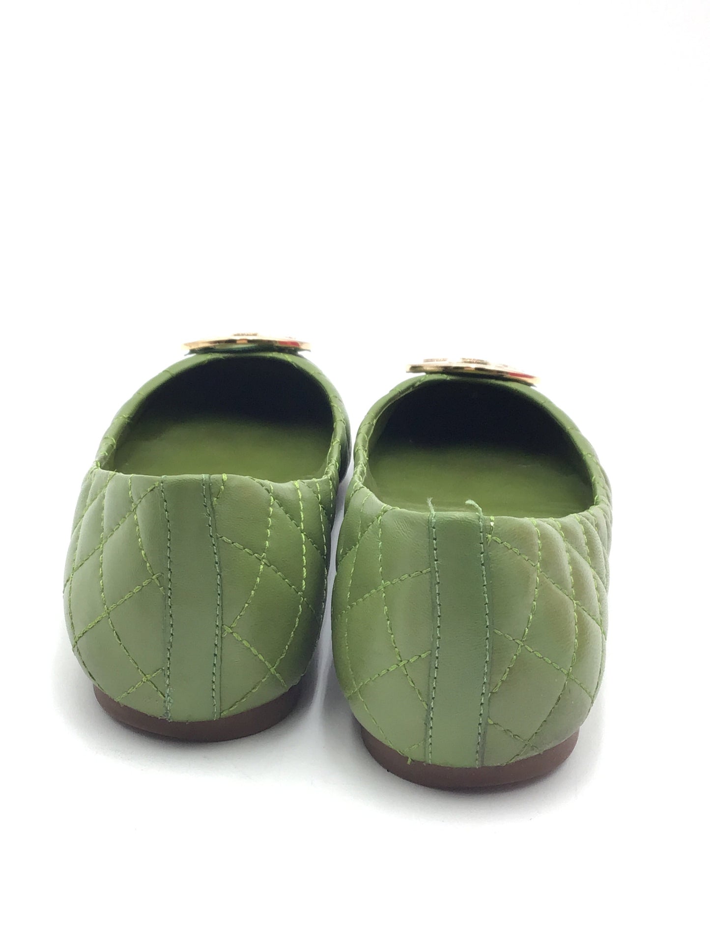 Shoes Flats By Tory Burch In Green, Size: 9