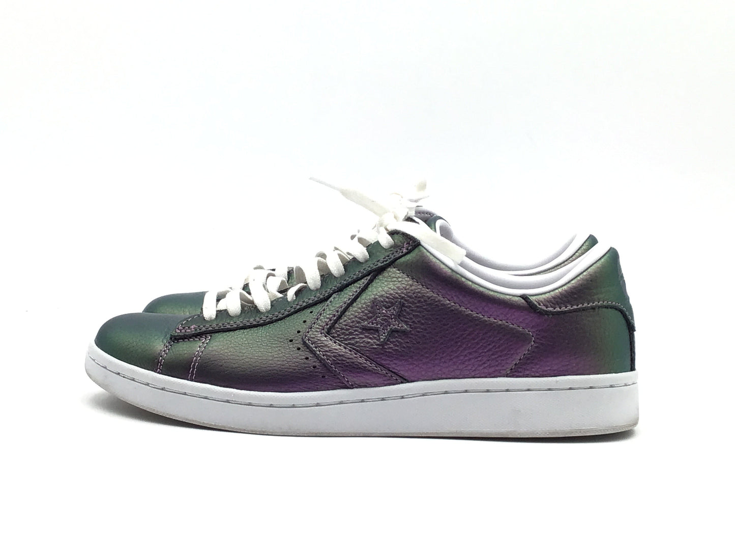 Shoes Sneakers By Converse In Green & Purple, Size: 8