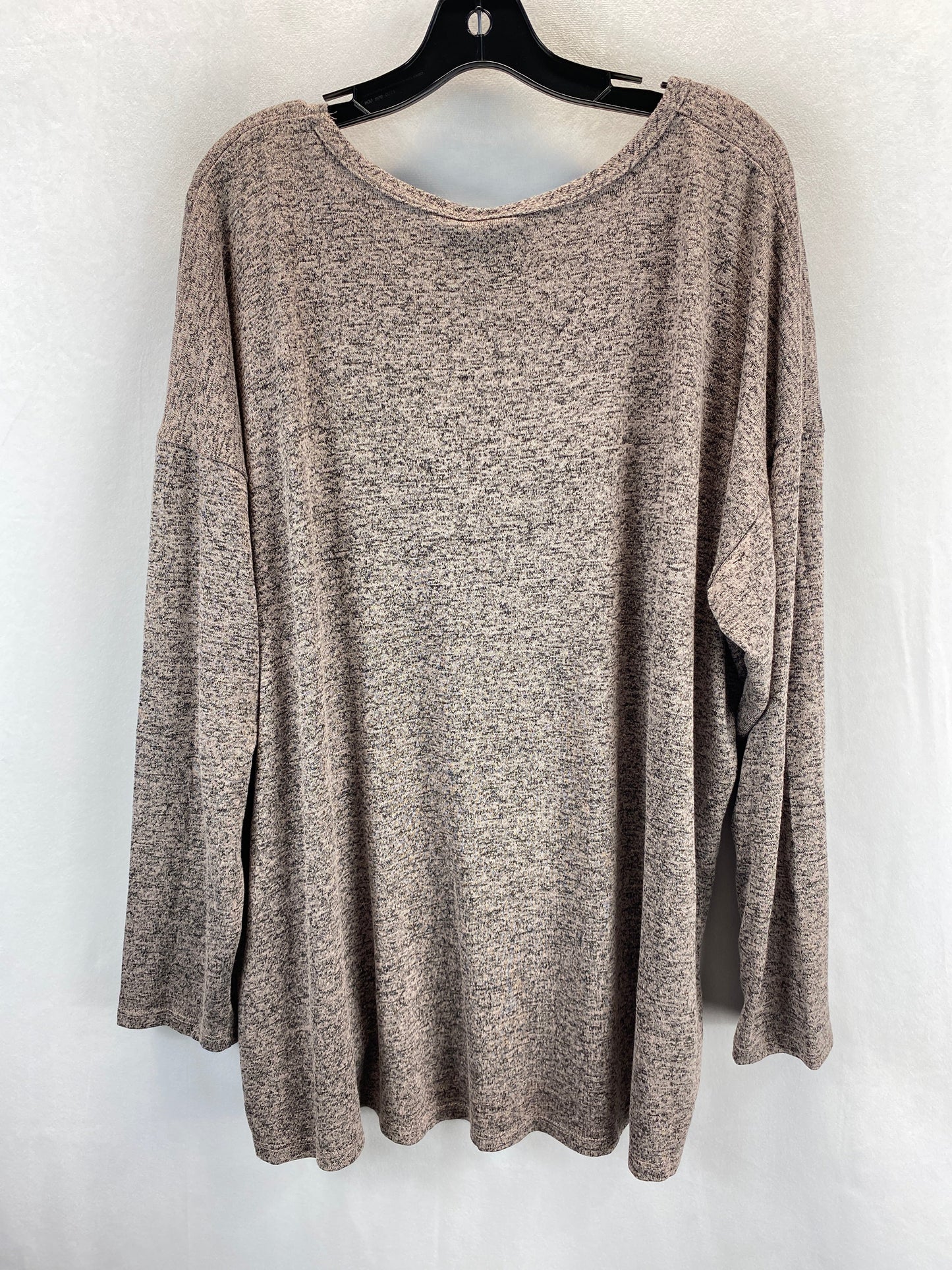 Top Long Sleeve By Bobeau  Size: 2x