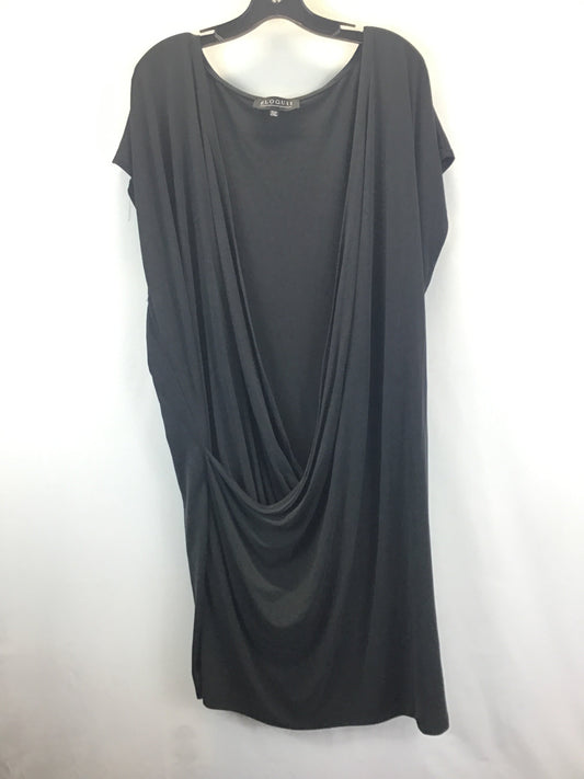 Black Dress Casual Midi Eloquii, Size 1x