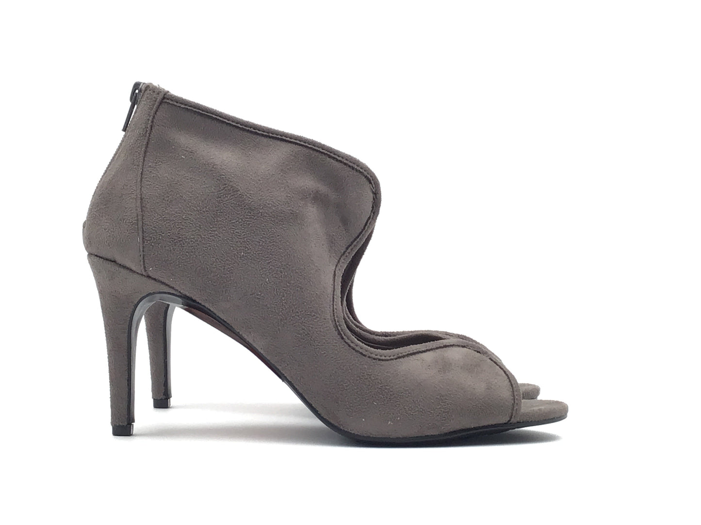 Grey Shoes Heels Stiletto Impo, Size 8