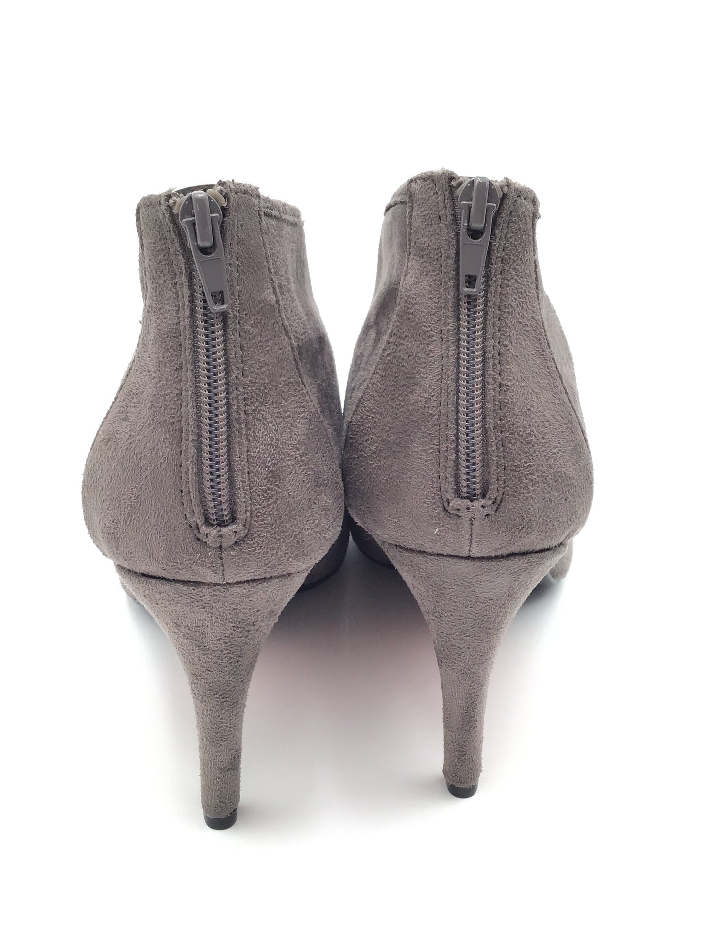 Grey Shoes Heels Stiletto Impo, Size 8