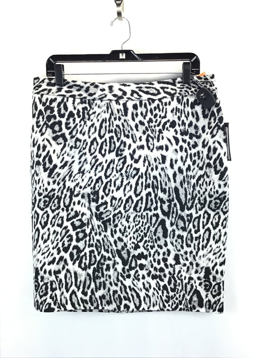 Leopard Print Skirt Midi Worthington, Size 12