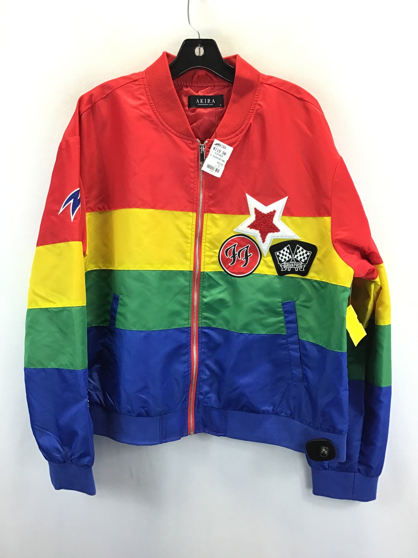 Rainbow Print Jacket Other Akira, Size M