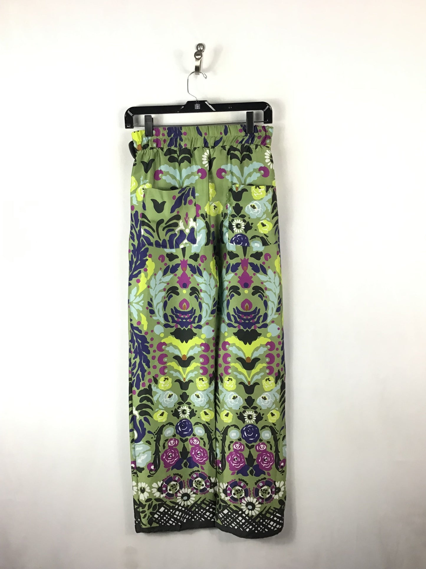 Pants Other By Zara In Green & Purple, Size: Xs