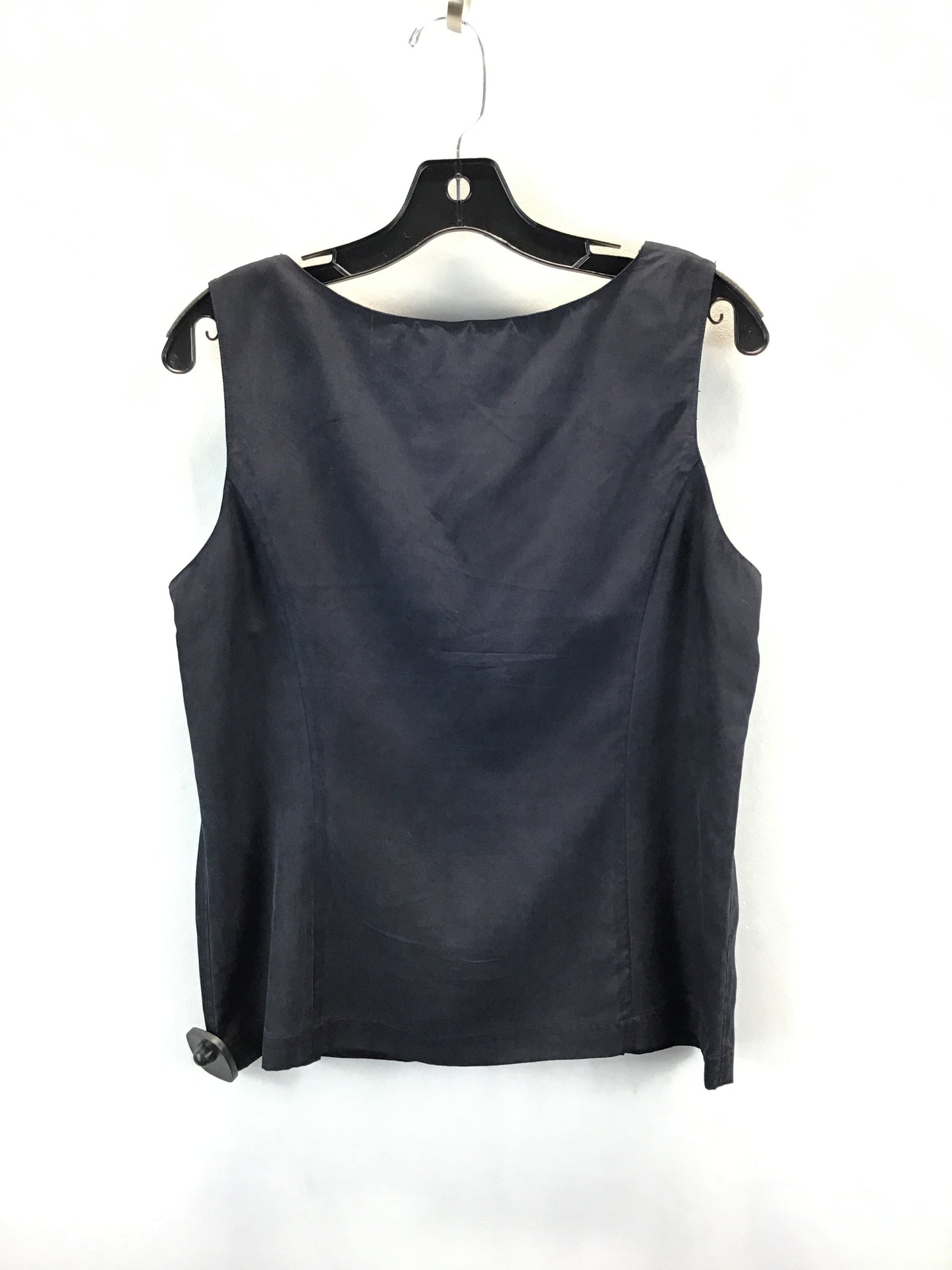 Top Sleeveless By August Silk In Blue, Size: 8