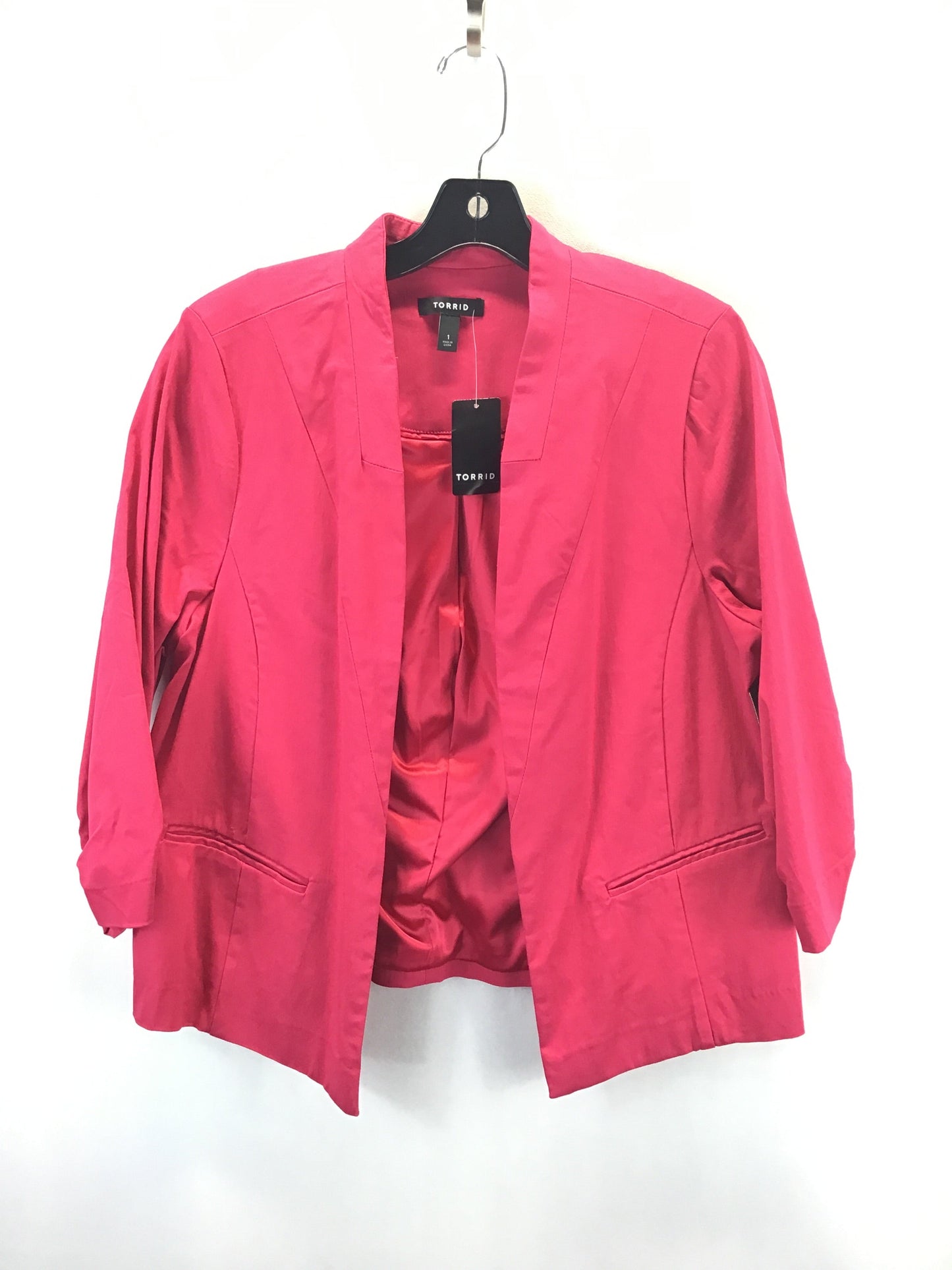 Blazer By Torrid In Pink, Size: 14/16