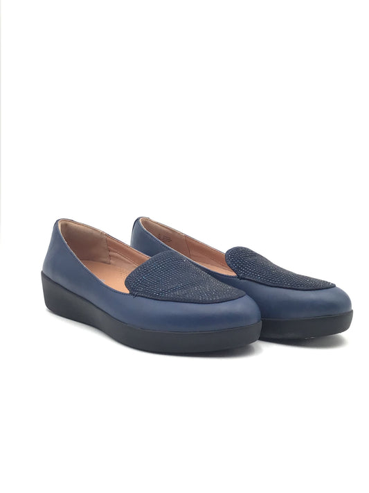 Shoes Flats By Fitflop In Blue, Size: 9