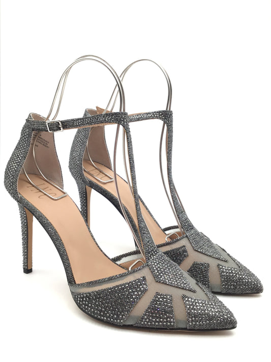 Shoes Heels Stiletto By Inc In Grey & Silver, Size: 10