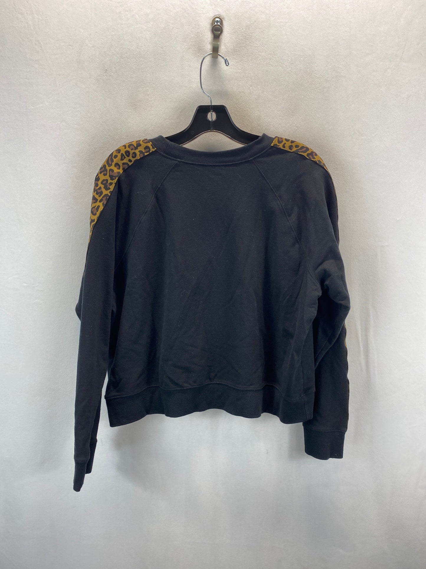 Sweatshirt Crewneck By Arizona In Black, Size: L