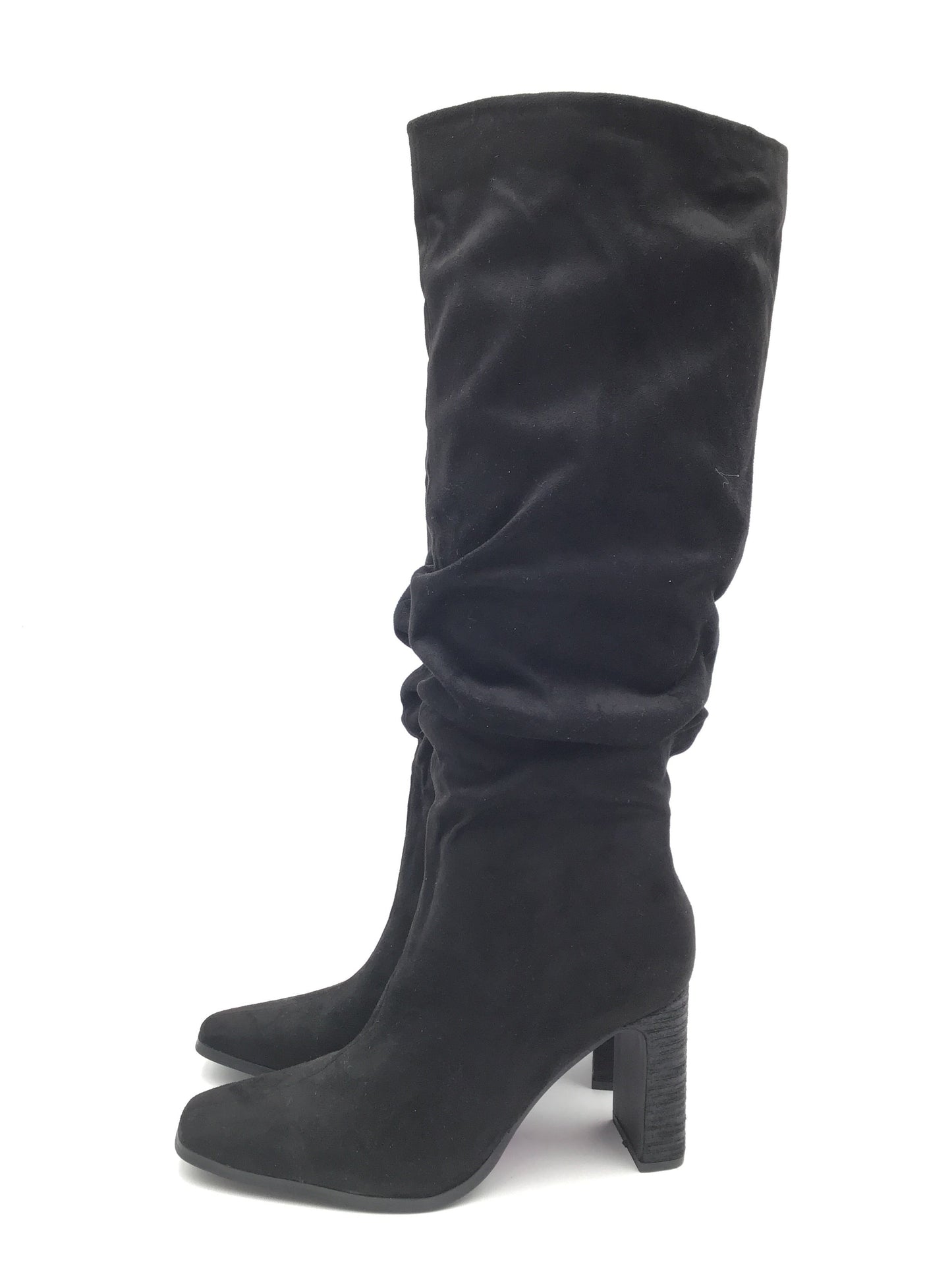 Boots Knee Heels By New York And Co In Black, Size: 8.5