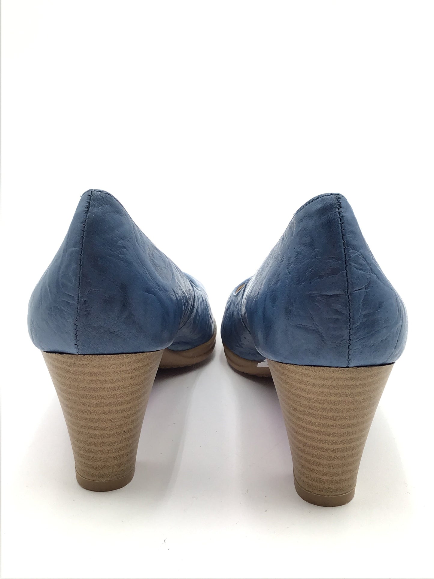 Shoes Heels Block By Clothes Mentor In Blue, Size: 9