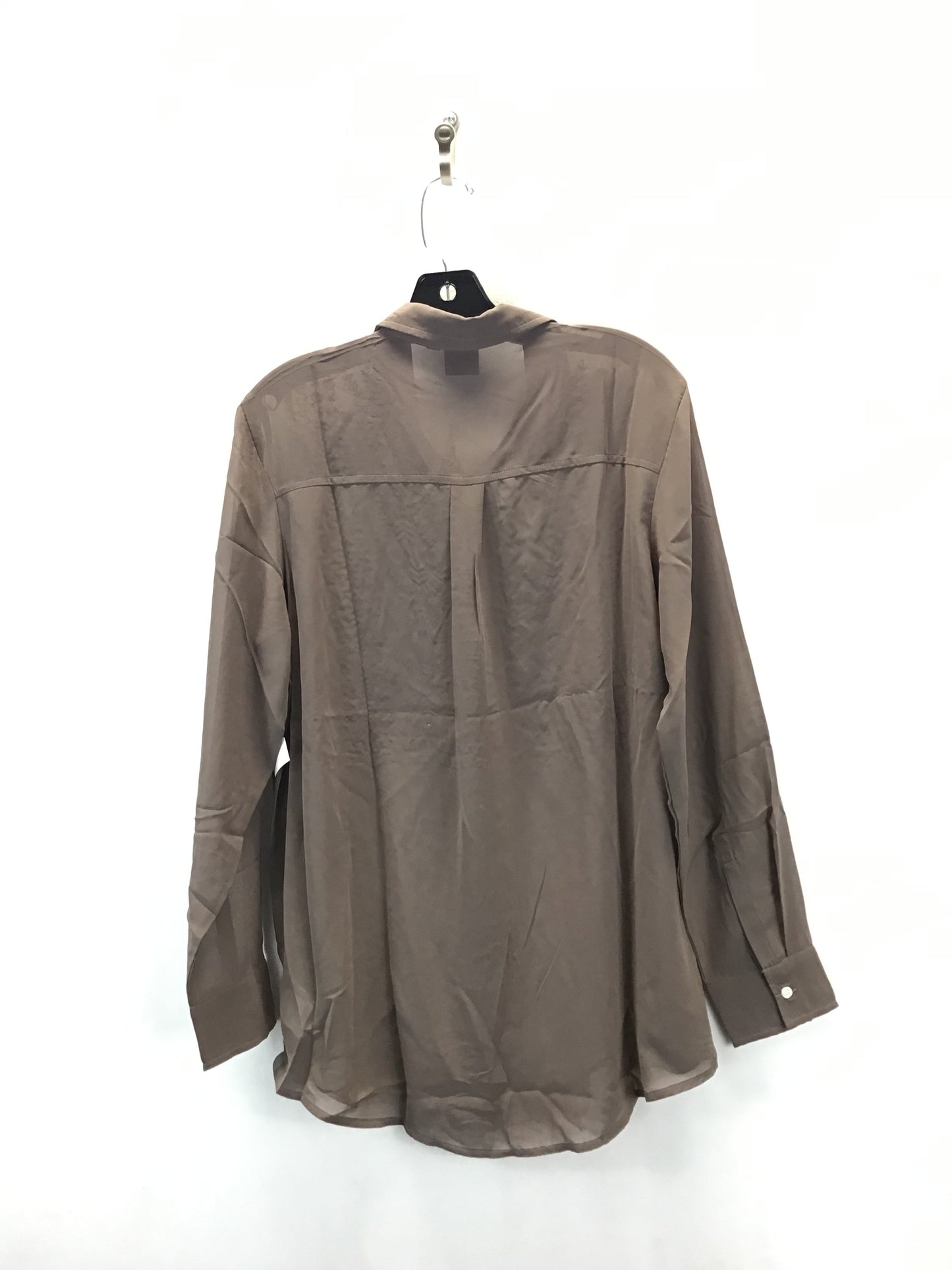 Top Long Sleeve By Gap In Taupe, Size: M