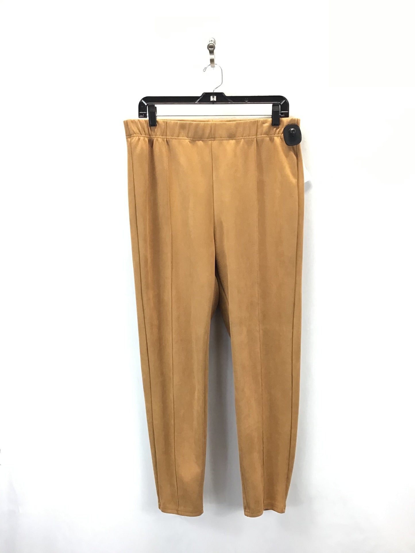 Pants Cropped By Shein In Gold, Size: 1x