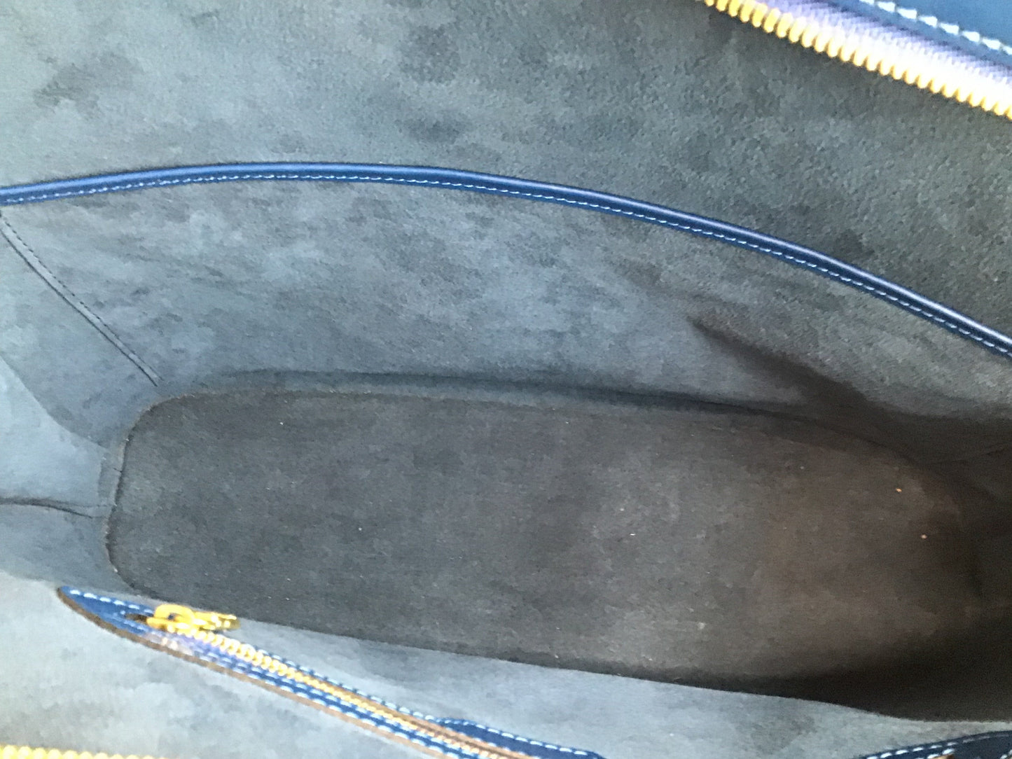 Toledo Blue Epi Leather Lussac Tote Bag By Louis Vuitton  Size: Large