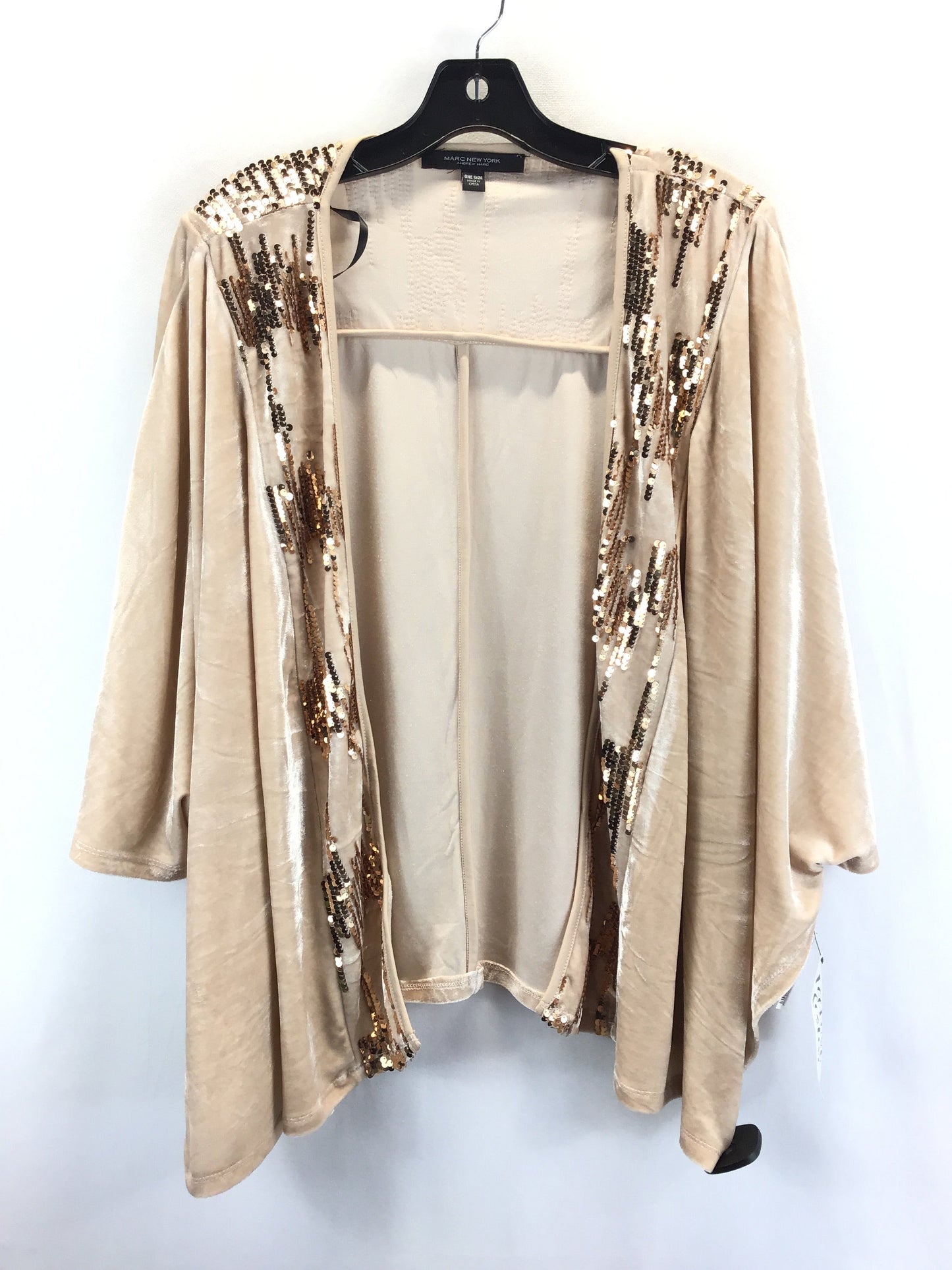Rose Gold Cardigan Andrew Marc, Size Os