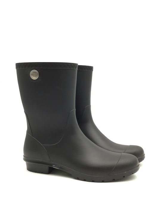 Boots Rain By Ugg In Black, Size: 12