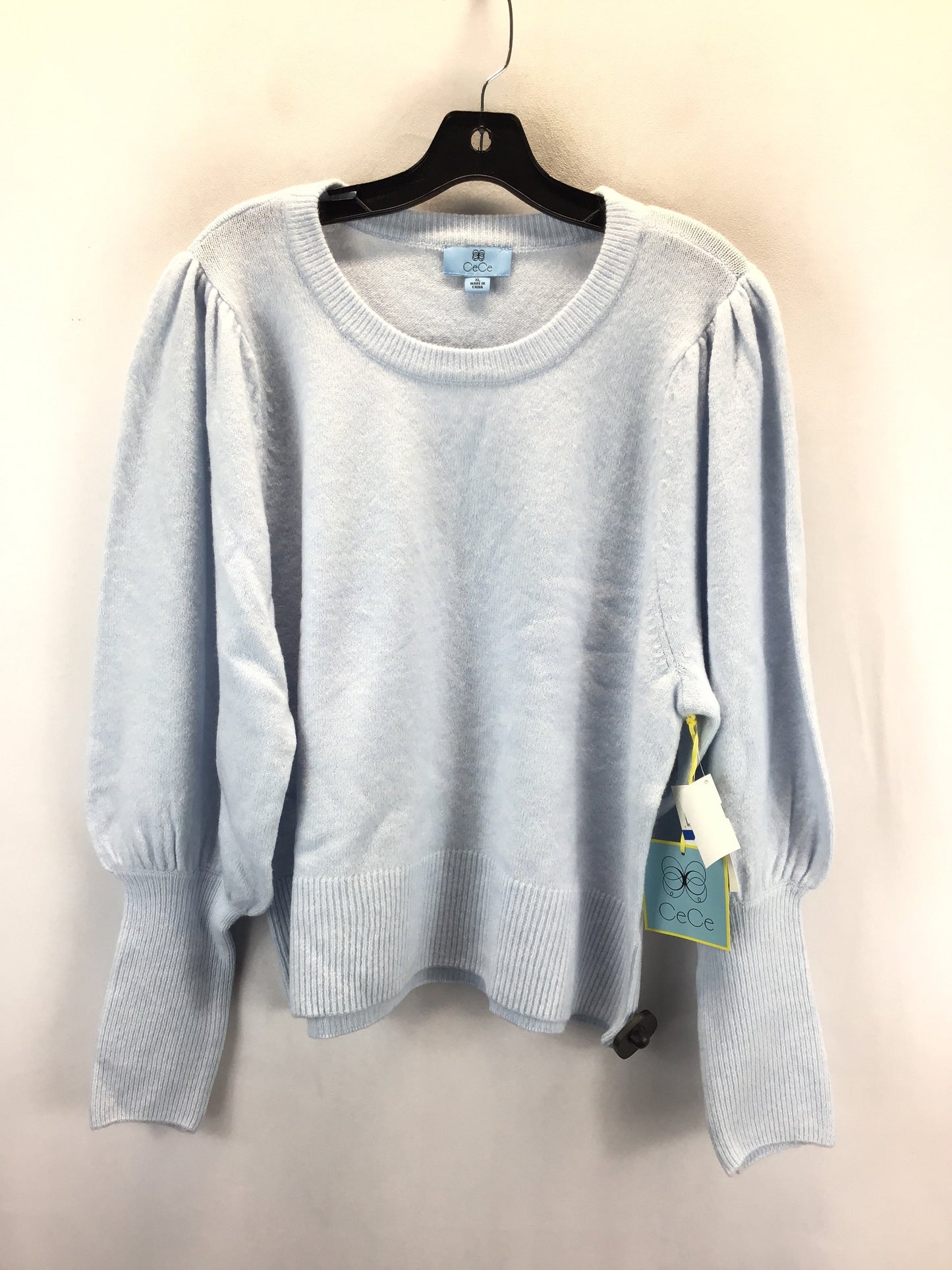 Sweater By Cece In Blue, Size: Xl