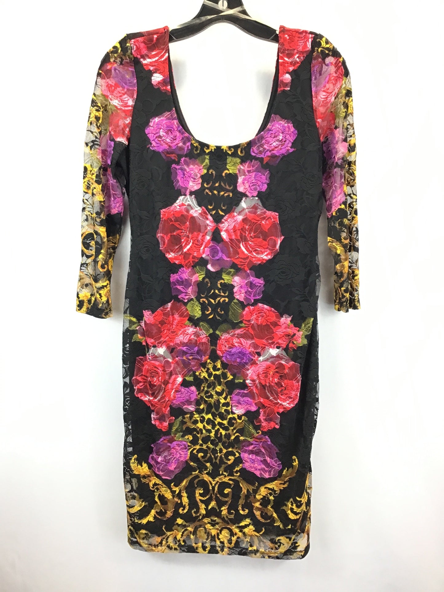 Floral Print Dress Casual Midi Venus, Size M