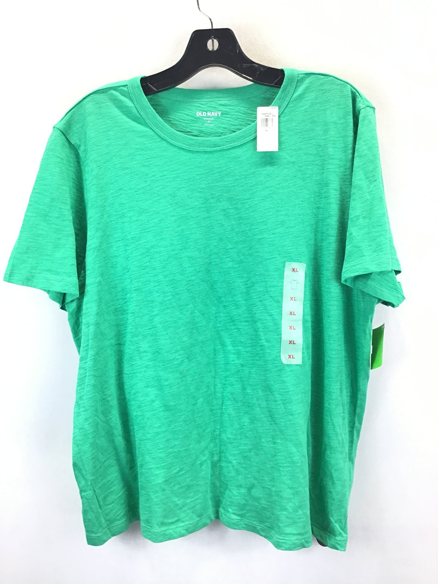 Top Short Sleeve Basic By Old Navy In Green, Size: Xl