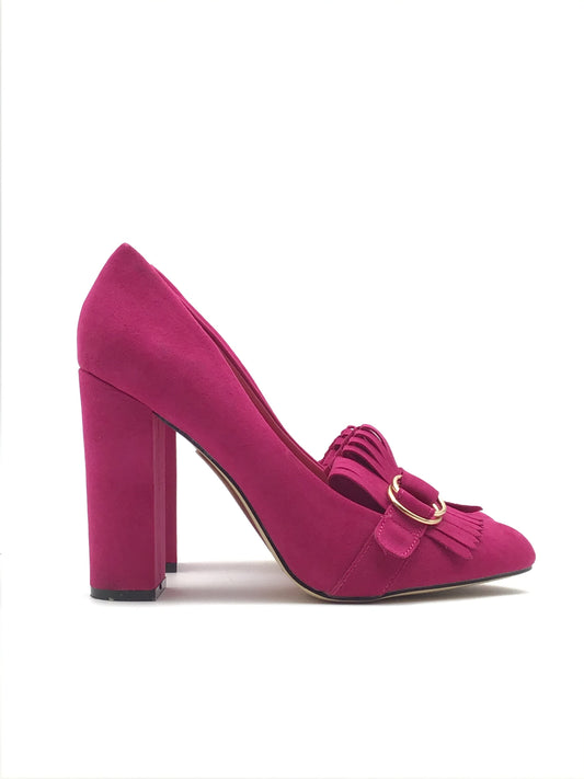 Shoes Heels Block By Shoedazzle In Pink, Size: 9.5