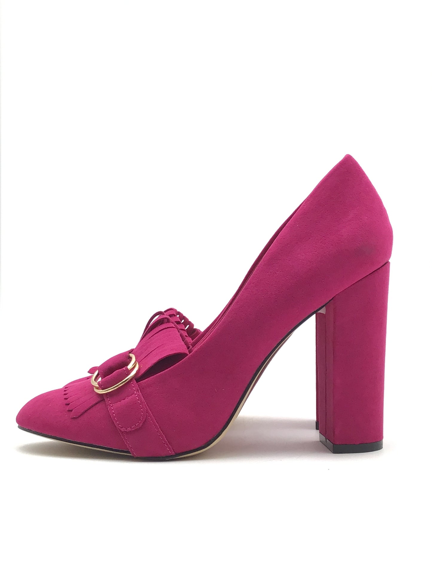 Shoes Heels Block By Shoedazzle In Pink, Size: 9.5