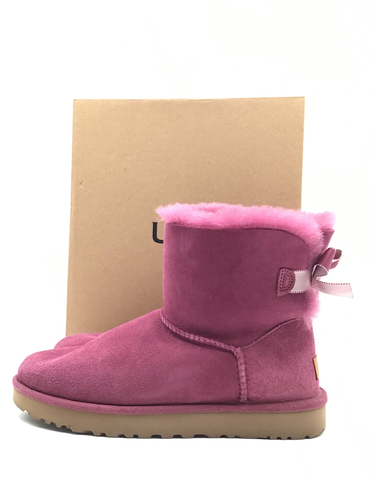 Boots Designer By Ugg In Purple, Size: 9