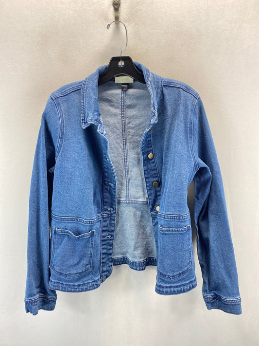 Jacket Denim By Universal Thread In Blue Denim, Size: L