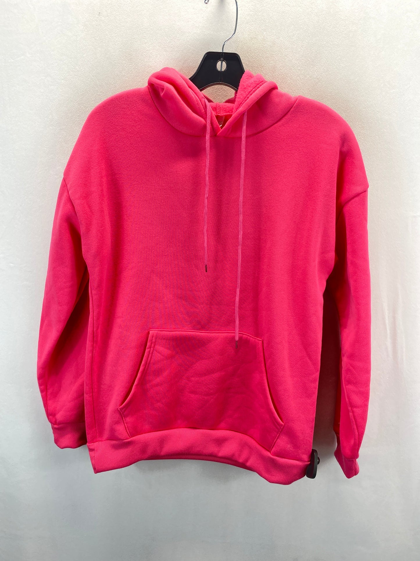 Sweatshirt Hoodie By Shein In Pink, Size: Xs