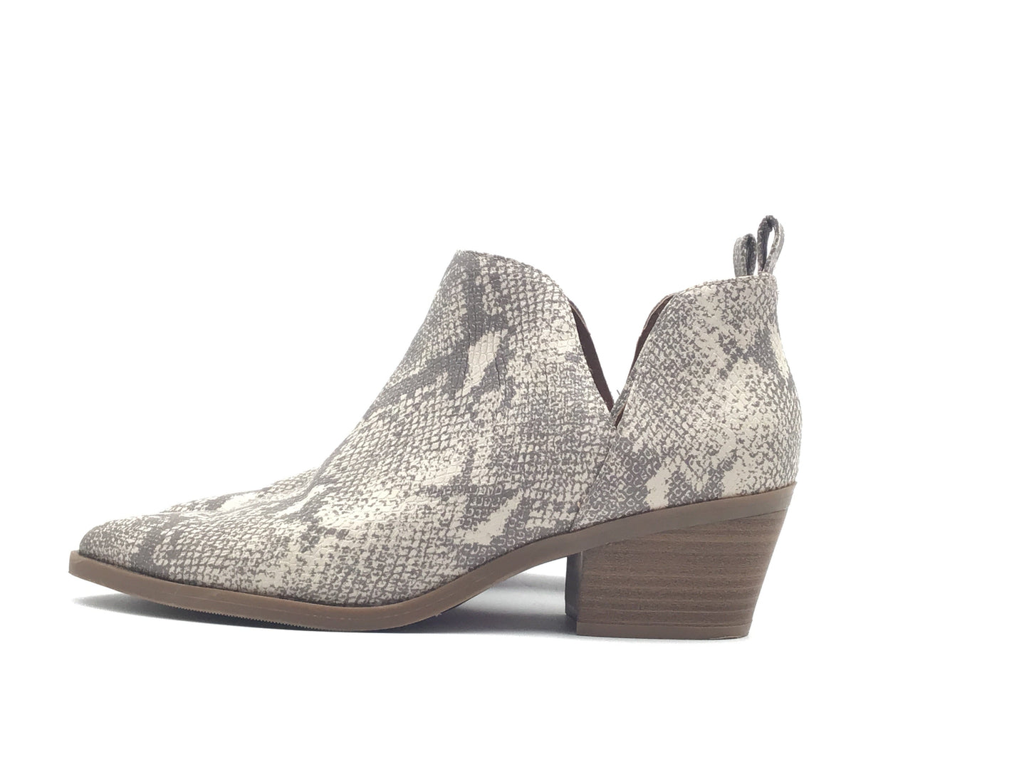 Shoes Heels Block By Universal Thread In Snakeskin Print, Size: 8.5