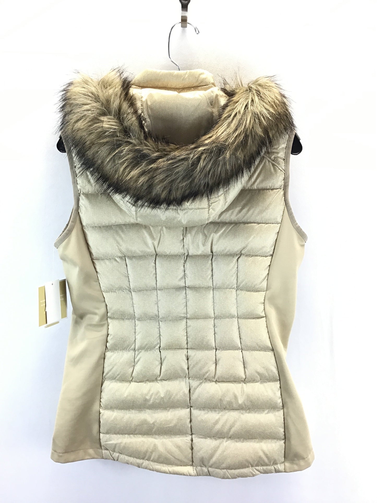 Vest Puffer & Quilted By Michael Kors In Cream, Size: M