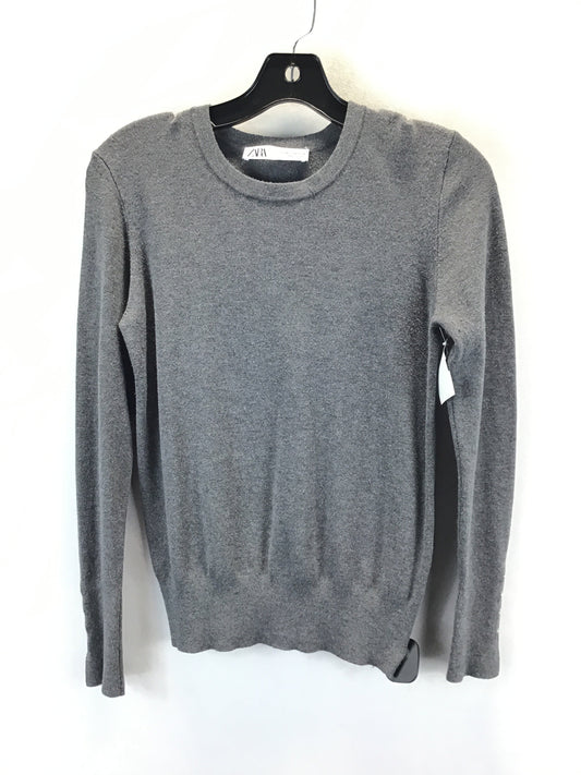 Sweater By Zara In Grey, Size: M