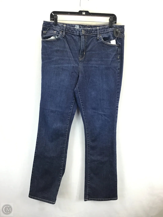 Jeans Boot Cut By Mossimo In Blue Denim, Size: 14