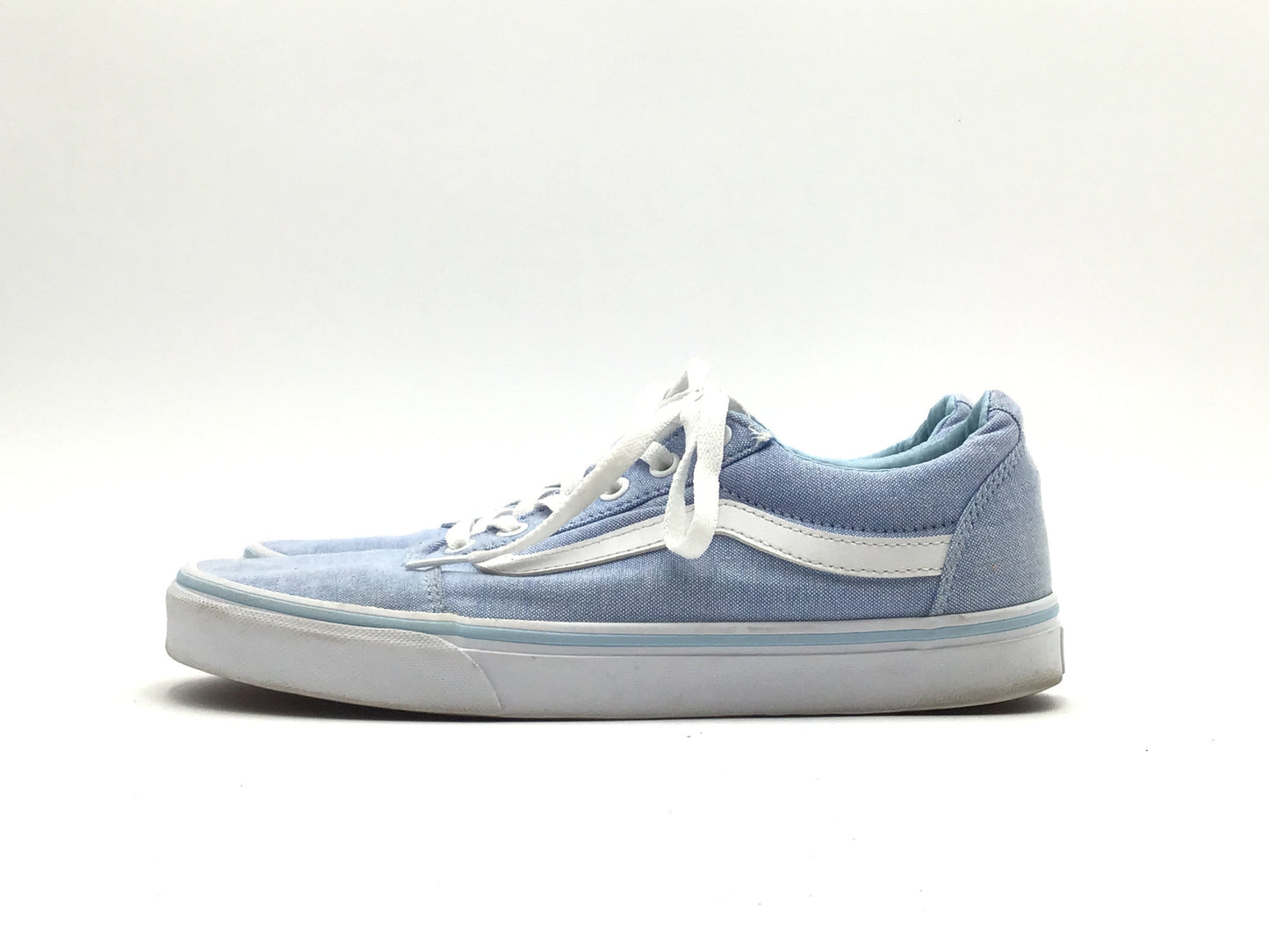 Blue Shoes Sneakers Vans, Size 9.5