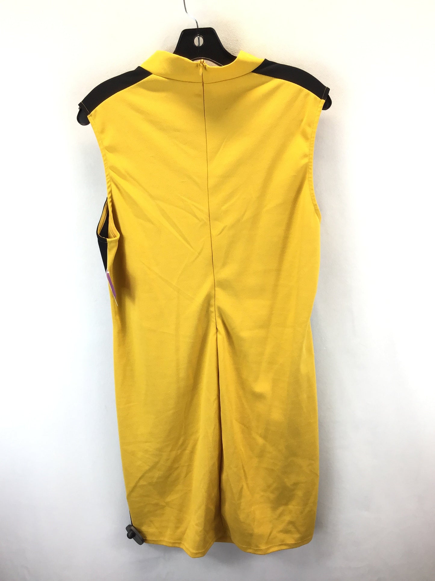 Dress Casual Midi By Fashion Nova In Yellow, Size: 2x