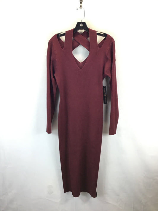 Dress Sweater By Almost Famous In Red, Size: 2x