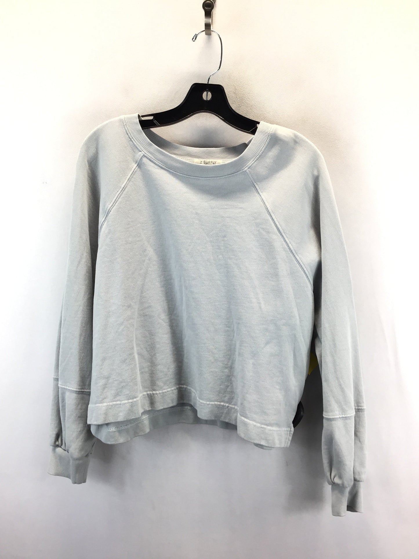 Sweater By Z Supply In Light Blue, Size: S