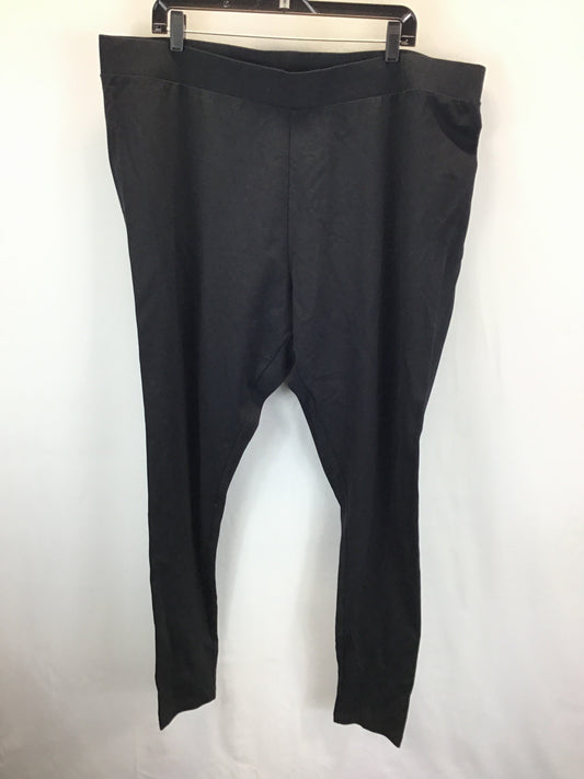 Pants Ankle By Catherines In Black, Size: 2x