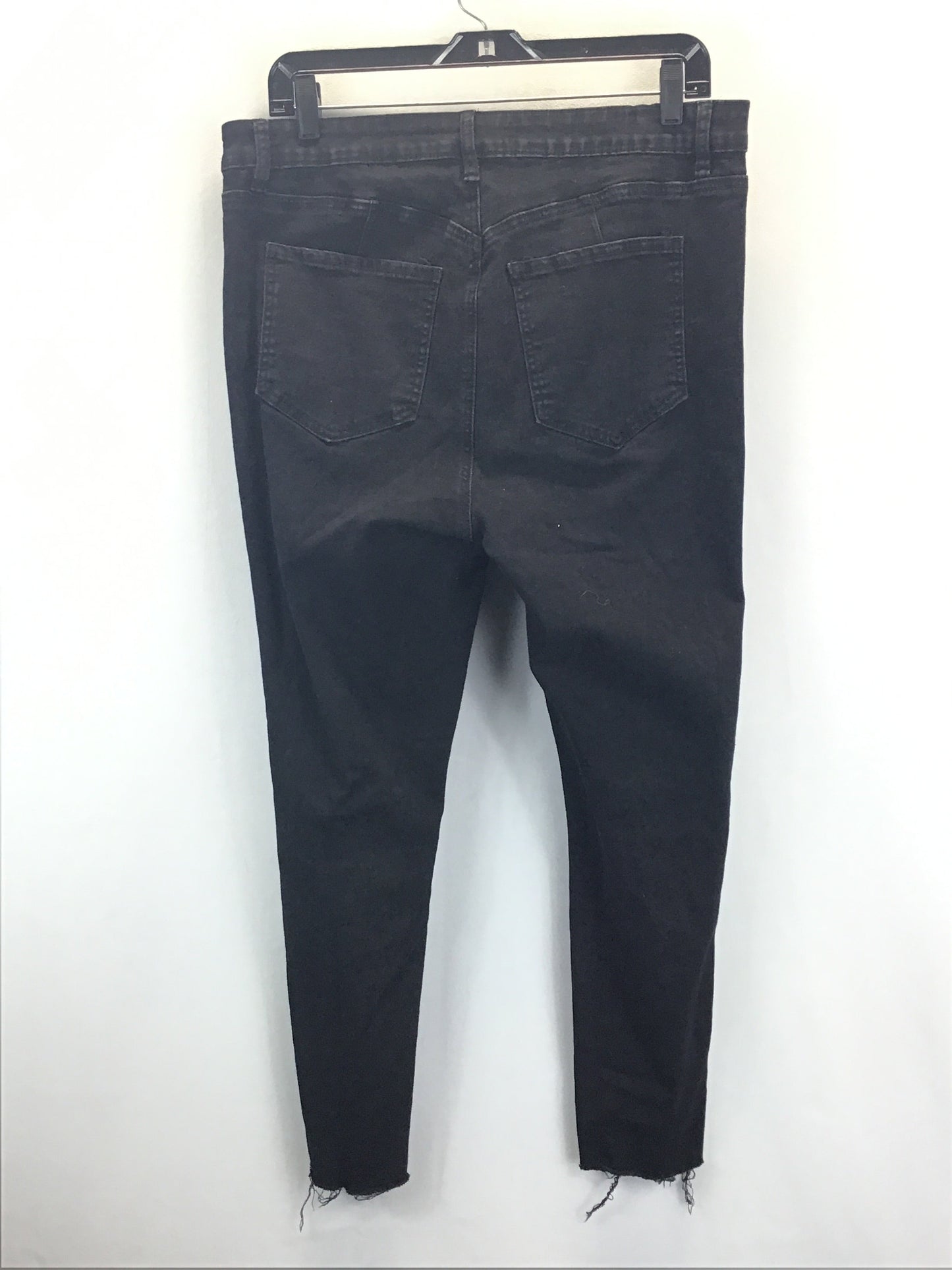 Black Jeans Skinny Clothes Mentor, Size 16