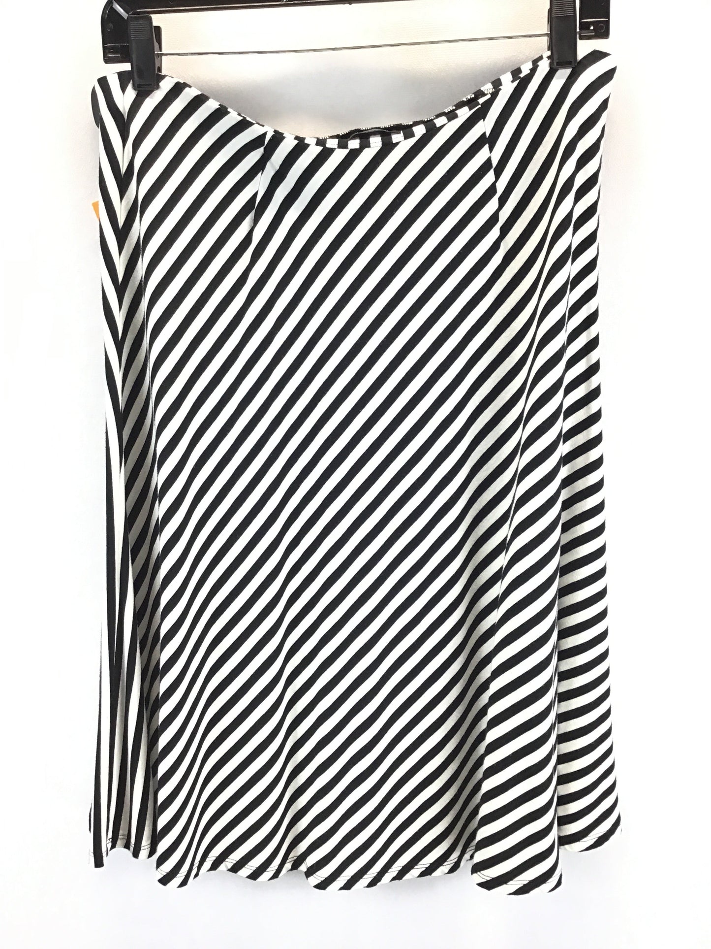 Skirt Midi By Ann Taylor In Striped Pattern, Size: 8