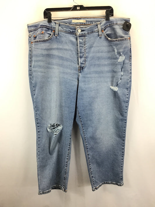 Jeans Straight By Levis  Size: 22