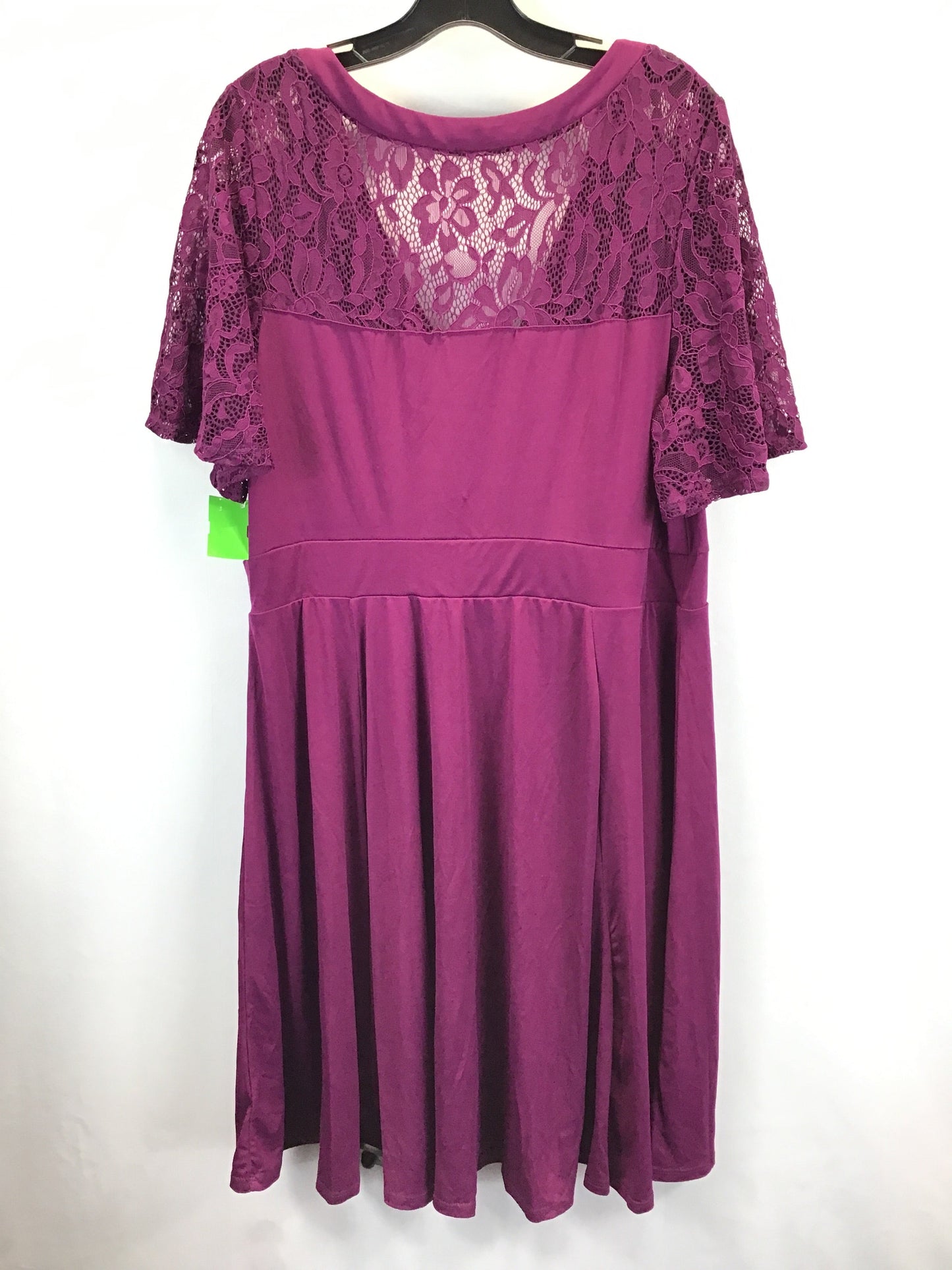 Purple Dress Casual Short Torrid, Size 2