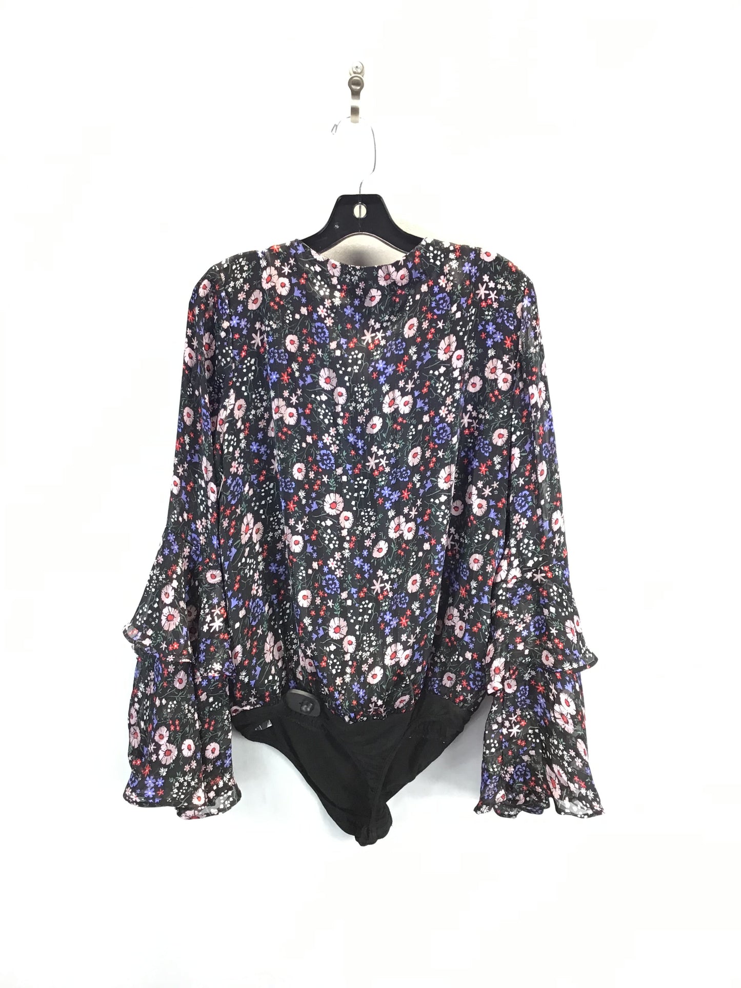 Top Long Sleeve By Clothes Mentor In Floral Print, Size: L