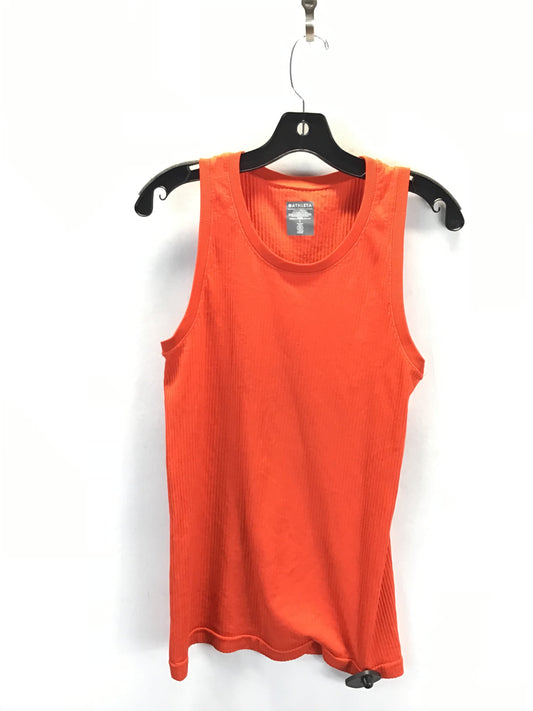 Top Sleeveless By Athleta In Orange, Size: L